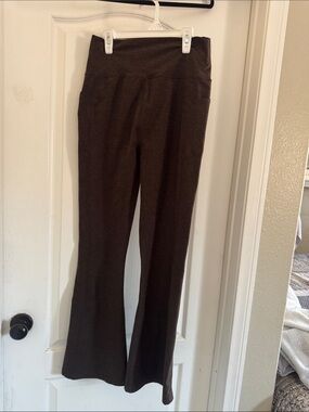 Kirkland Signature Brown Boot-Cut Flare Pants